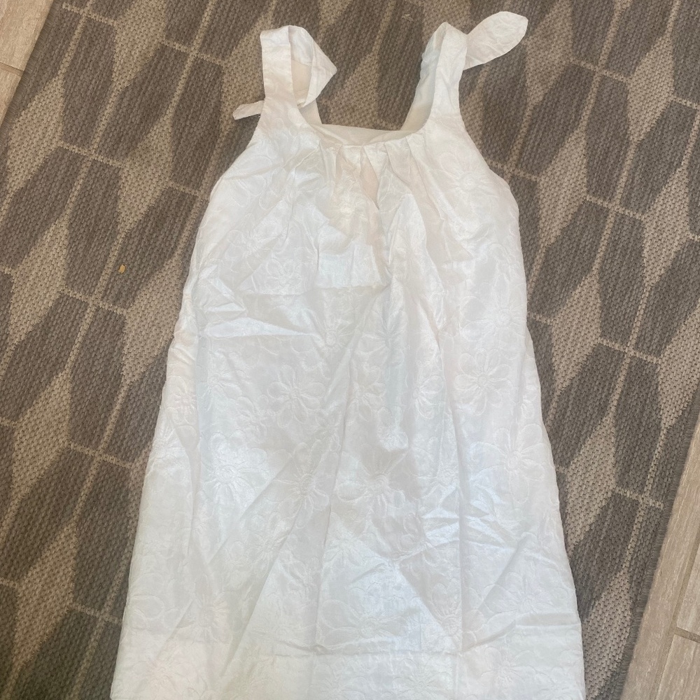 White Floral Sundress